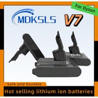 100% New For Dyson V7 Battery 21.6V 12800mAh Li-lon Rechargeable Battery Animal Pro Vacuum Cleaner Replacement Battery
