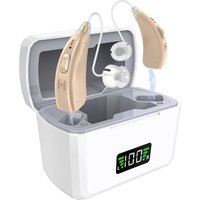 OTC hearing aids for the elderly, rechargeable hearing aids, noise reduction, hearing aids for people with hearing loss,