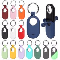 For Samsung Galaxy SmartTag 2 Locator Tracker Case Keychain Anti-Scratch Protective Skin Cover For SmartTag 2 Tracker Holder