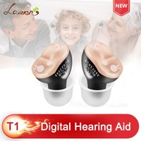 Aide auditive pour personnes âgées, amplificateur sonore, aides auditives invisibles pour la surdité avec batterie A10 PR70, écouteurs portables