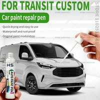 For 2012-2025 Ford Transit Custom Car Paint Repair Pen Restores Original Factory Paint Finish Black lce White Night Blue Silver