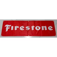130GSM 150D Polyester Material FireStone Tires Banner 1.5*5ft (45*150cm) Advertising decorative Racing Car Flag