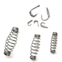 100Pcs Fish Hook Spring Bait Feeder Lure Trap Accessories Fishbait Feeder Tackle Carp Explosion Hooks Jig Fly Fishing Hook