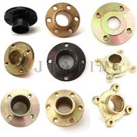 For 50cc-250cc ATV Go kart UTV Buggy Golf Cart Quad Bike Rear Axle Brake Disc Sprocket Mount 17T 23T 28T 31T 32T Teeth Hub