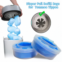 Diaper Pail Refill Bags For Tommee Tippee, Nappy Bin Refills For Sangenic Diaper Pail, Replacement Bags for Tommee Tippee