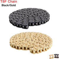 AliExpress NONE T8F Chain Link 88L-156L With Spare Master For 47cc 49cc 2 Stroke Engine Minimoto Pocket Bikes Small Dirt Bike Go Kart ATV Quad