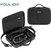 For Insta360 Ace Pro 2 Carrying Case Travel Storage Bag Portable Shoulder Bag PU Handbag For Insta360 Ace Pro Camera Accessories