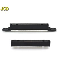 JCD 1PCS Replacement 2.5mm Interval 62 Pin Card Slot For For SFC SNES Console Game Cartridge Slot Connector