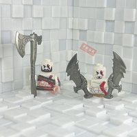 Kratos Warrior Greece Sparta Commander Building Blocks Model Bricks mini Action toy Figures Toy gift for children