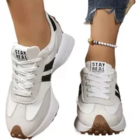New Designer Sneakers Women Sport Shoes Sneakers Thick Bottom Casual Fashionable Sneakers Lightweight Soft Bottm Running Shoes