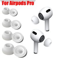Soft Silicone Eartips for Apple AirPods Pro 1st 2nd Generation 2 Replacement Earbuds in-ear Protective Cap Replacement Ear Tips