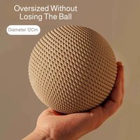 8/10CM Interactive Sisal Cat Scratching Ball Toy For Kitten Teeth Cleaning Anti Bite Cat Ball Sounding Toy Pet Supplies