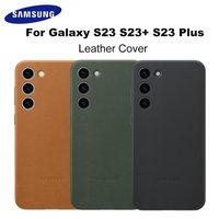Original Samsung Galaxy S23+ S23 Plus Leather Phone Case EF-VS911 EF-VS916
