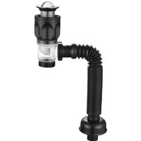 Anti Odor Drainage Pipe Universal Flip Stainless Steel Washbasin Washbasin Sink Wall Drainage Pipe Kitchen Bathroom Accessories
