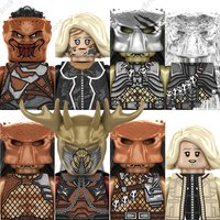 Predator Badlands Film Mini Action Figures Building Blocks Alien Hunter Dek Kue Android Sia Model Bricks Toy Gifts For Kids