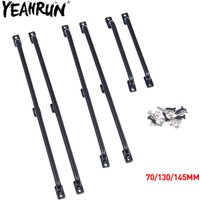 YEAHRUN 1Pair Metal Armrest Railing Door Handle 70/130/145mm for 1/10 SCX10 TRX4 TRX6 Tamiya RC-4WD RC Car Decoration Parts