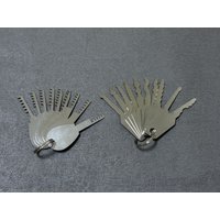 9 in 1 /10 in 1 Stainless Steel Comb Tools Lock Full Set Repair Locksmith Tool Bypass Method