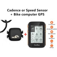COOSPO Bicycle Speed Sensor and Pedaling Sensor Bluetooth ANT+ IP67 Waterproof Compatible wift For Wahoo Garmin Bicycle Computer