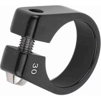 Durable Aluminium Alloy Bike Seat Post Clamp 30mm Bolt Type Bike Pipe Clamp Anti Slip Seatpost Clamp Mountain Bike