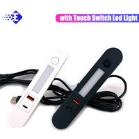 Hidden Multi-plug Embedded Hidden Power Socket 1 USB A And 1 Type-C With Night Light Bedside Table Mobile Phone Embedded Charger