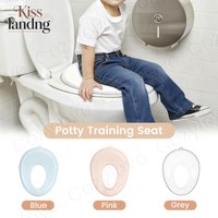 Kinder-Toilettensitz Töpfchen-Sitz Universell Spritzwassergeschützt Toilettentraining für Jungen und Mädchen