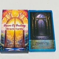 Doors of Destiny Oracle Cards 32 Deck English Version Tarot-Inspired Oracle Doors Series painting Board games