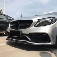 Front Mask Grille Bumper Grill Decoration Body Kit Tuning Part For Mercedes Benz C class W205 C205 S205 A205 C43 2019-2022 C180