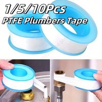 1/5/10 Pcs Seal Tape Thread Seal Waterproof Leak Tape Duct Tape Plumbing Fitting Oil-Free Repair Tool Adhesives Sealants