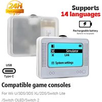 FANGTUOSI For NFC AMB Chargeable Intelligent Simulator Emulator Universal Writer for Switch2/Switch WiiU 3DS Game Accessory