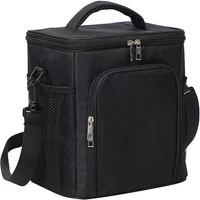 Outdoor Large Capacity Beer Cans Camping Cooler Thermal Bag Multi-pocket Picnic Insulated Lunch Bag With Strap