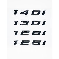 Glossy Black Alphanumeric Trunk Badge for BMW 1 Series E81 E82 E87 E88 F20 F21 - 116i 118i 120i 125i 130i 135i