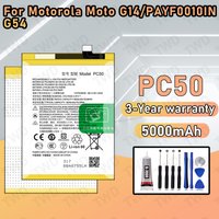 PC50 Large capacity Battery For Motorola Moto G14/PAYF0010IN/Moto G54/XT2343-1/XT2343-2 batteries New High Quanlity+Free Tools