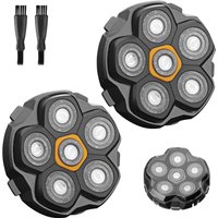 6D Blade Magnetic Replacement Shaving Head for Bald Men Head shaver replacement heads Electric Head replacement heads