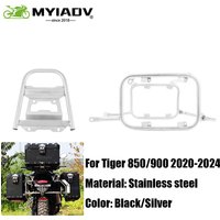 For TIGER 850 900 2020-2023 2024 TIGER850 TIGER900 Motorcycle Pannier Rack Saddlebag Bracket Top Case Box Rack Stainless Steel