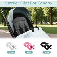 Multicolor Baby Stroller Clips Crocodile Anti-Drop Clamps for Blankets,Universal Pram/Car Seat Accessories