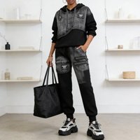 Pant Set Women Two Piece Sets Hooded Zipper Full Sleeve Tops Long Pants High Waist Y2k Streetwear Casual Work 2026 Spring