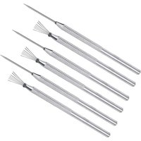 7 Pins Needles Texture Ceramics Tools 1 Set Polymer Clay Sculpting Auxiliary Molding Tool DIY Pottery Brush Cake DIY Accessories