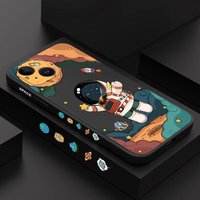 Hello Astronaut Phone Case For iPhone 17 16 16e 15 14 13 12 11 Pro Max Mini X XR XS Plus Cover