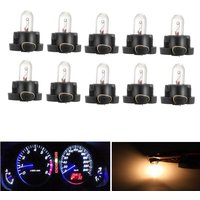 5/10Pcs T3 T4.2 Halogen Bulb Automobile LED Instrument Bulb Car Interior Lights Auto Warming Indicator Lamp 12V