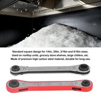 Ratchet Wrench Double Ended High Carbon Steel Tool Set Kit for Repair Double End Wrench Service Wrench Wrench