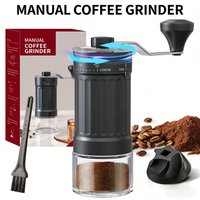 Mini Manual Coffee Grinder, 40 Adjustable Settings, Portable Hand Mill with 30g Capacity, Conical Burr for Espresso, Pour Over