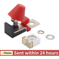 Marine Rated Battery Fuse with 58V Ring Fuse Battery Terminal Holder Ignition Protection for Boat Truck for RV Cruise Ship Crane