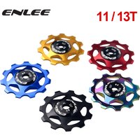 ENLEE 11T 13T Bicycle Jockey Wheels Rear Derailleur Bearing CNC Process Pulley Road Bike Guide Roller For Shimano Bicycle Parts