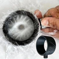 Bathroom Men Shower Head 1Pcs High Pressure Spiral Nozzle Durable Water Saving Solution at Home