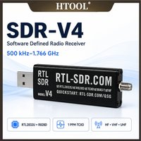 RTL-SDR V4 | Radio définie par logiciel 1,7 GHz | 1PPM TCXO | Échantillonnage direct HF | Bias-Tee | RTL2832U R828D