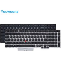 New Original Laptop Keyboard For Lenovo Thinkpad E580 E585 T590 E590 E595 L580 L590 P52 P53 P72 P73 R590 T15 P15S