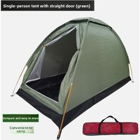 Portable Single Person Outdoor Camping Tent Rainproof Easy to Set up Outdoor Living Quarters Hand Built Shelter for Travel