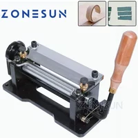 ZONESUN Manual Leather Skiver, Peel Splitter Tools, Shovel Skin Machine, Vegetable Tanned Leather Peeler, DIY, 6 "