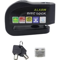 AliExpress NONE Motorcycle Bicycle Lock Alarm Safety Protection Padlock Disc Aluminum Alloy Anti-Theft Reminder Rope Lock Bag Motorcycle Accesso