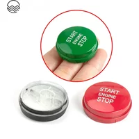 LR050802 Car Start Stop Engine Button Switch One-key Start Button Engine Ignition Switch Cover For Land Range Rover Sports
